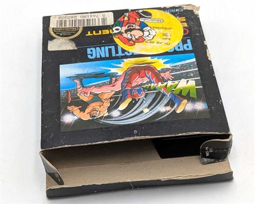 Pro Wrestling - Small Box - Complete In Box - (EEC) - NES Game (C Grade) (Used)